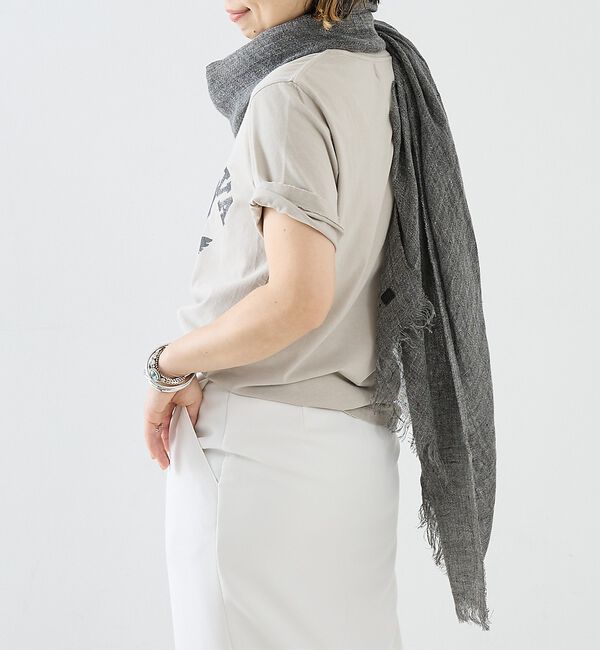 The Store by C' 「【PAOLO MARIANI】Virgilio Scarf／ストール75&times;200」|マフラー|