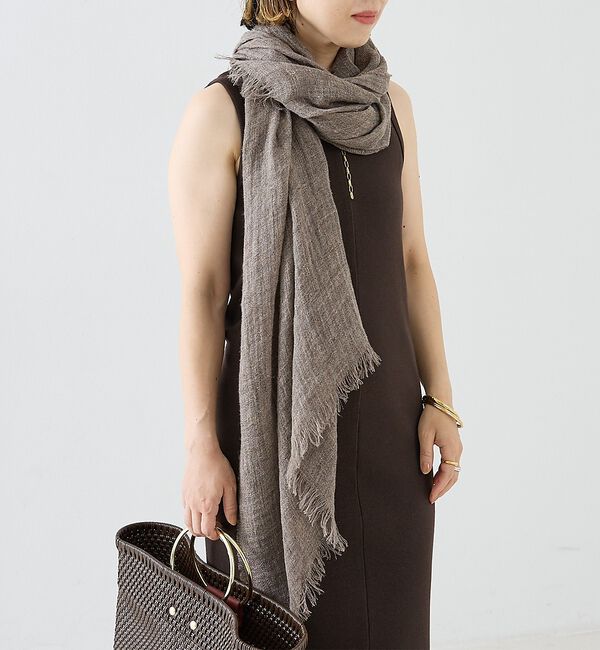 The Store by C' 「【PAOLO MARIANI】Virgilio Scarf／ストール75&times;200」|マフラー|