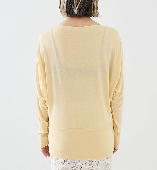 The Store by C' 「【TOTEME】Boatneck Jersey Top／ボートネックジャージート」|Tシャツ・カットソー|