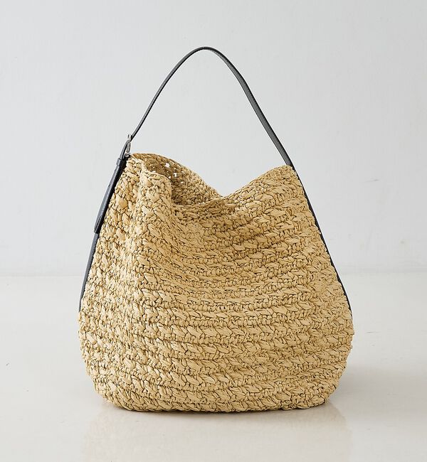The Store by C' 「【TOTEME】Belted paper raffia tote bag／トート」|トートバッグ|