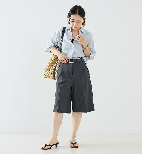 The Store by C' 「【TOTEME】Belted paper raffia tote bag／トート」|トートバッグ|