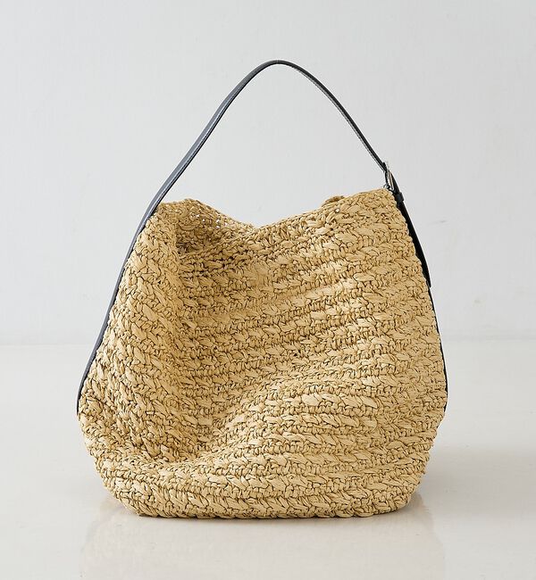 The Store by C' 「【TOTEME】Belted paper raffia tote bag／トート」|トートバッグ|