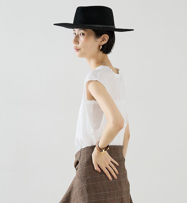 The Store by C' 「【COCUCA】ベアノースリーブ」|Tシャツ・カットソー|