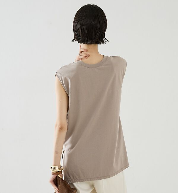 The Store by C' 「【COCUCA】フリンジノースリーブ」|Tシャツ・カットソー|