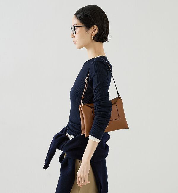The Store by C' 「【COCUCA】ウールシフォンリブプルオーバー」|Tシャツ・カットソー|