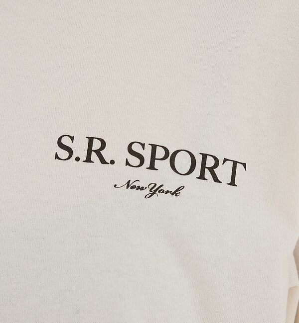 The Store by C' 「【Sporty&Rich】Wimbledon T-Shirt／ロゴTシャツ」|Tシャツ・カットソー|