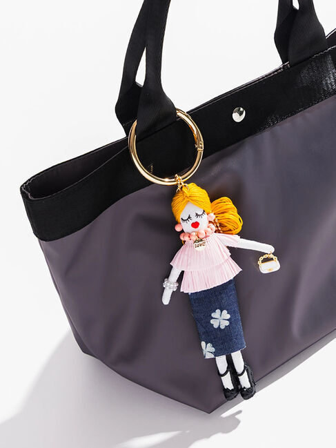 Te chichi「フラワースカートガール チャーム」|その他|ピンク