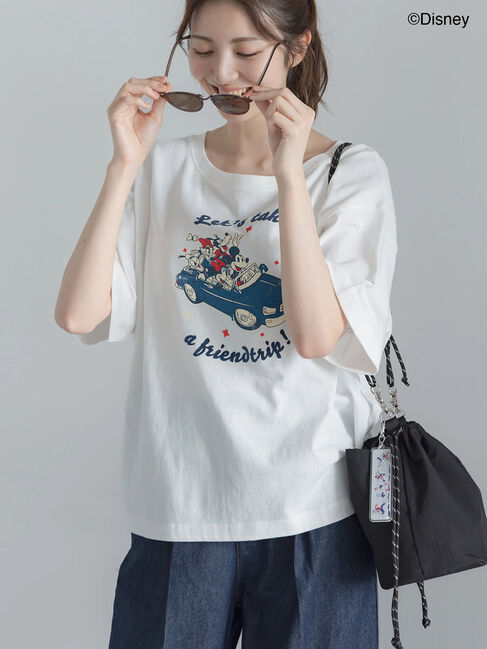 Te chichi「【Disney】MICKEY&FRIENDS/巾着バッグ」|その他|