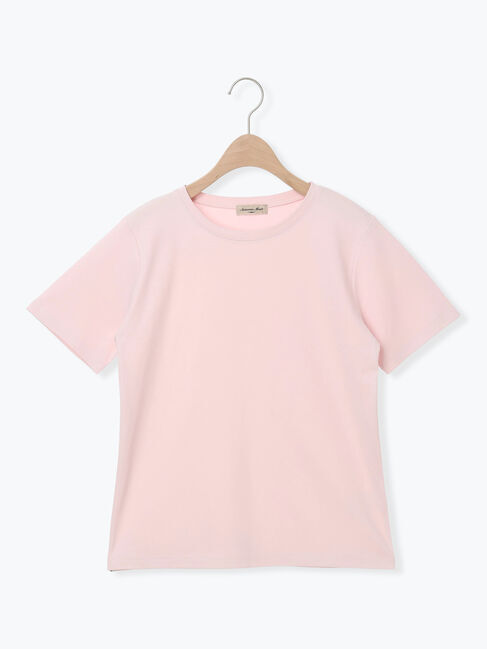 Samansa Mos2「【汗じみ防止】スムースTシャツ」|Tシャツ・カットソー|
