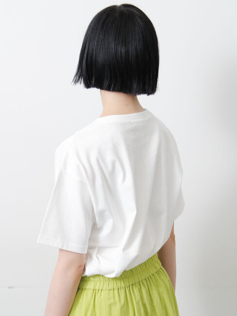 Samansa Mos2「◇【接触冷感】アソート箔プリントTシャツ」|Tシャツ・カットソー|