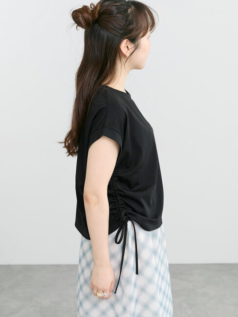 Samansa Mos2「◆アシメドロストT」|Tシャツ・カットソー|