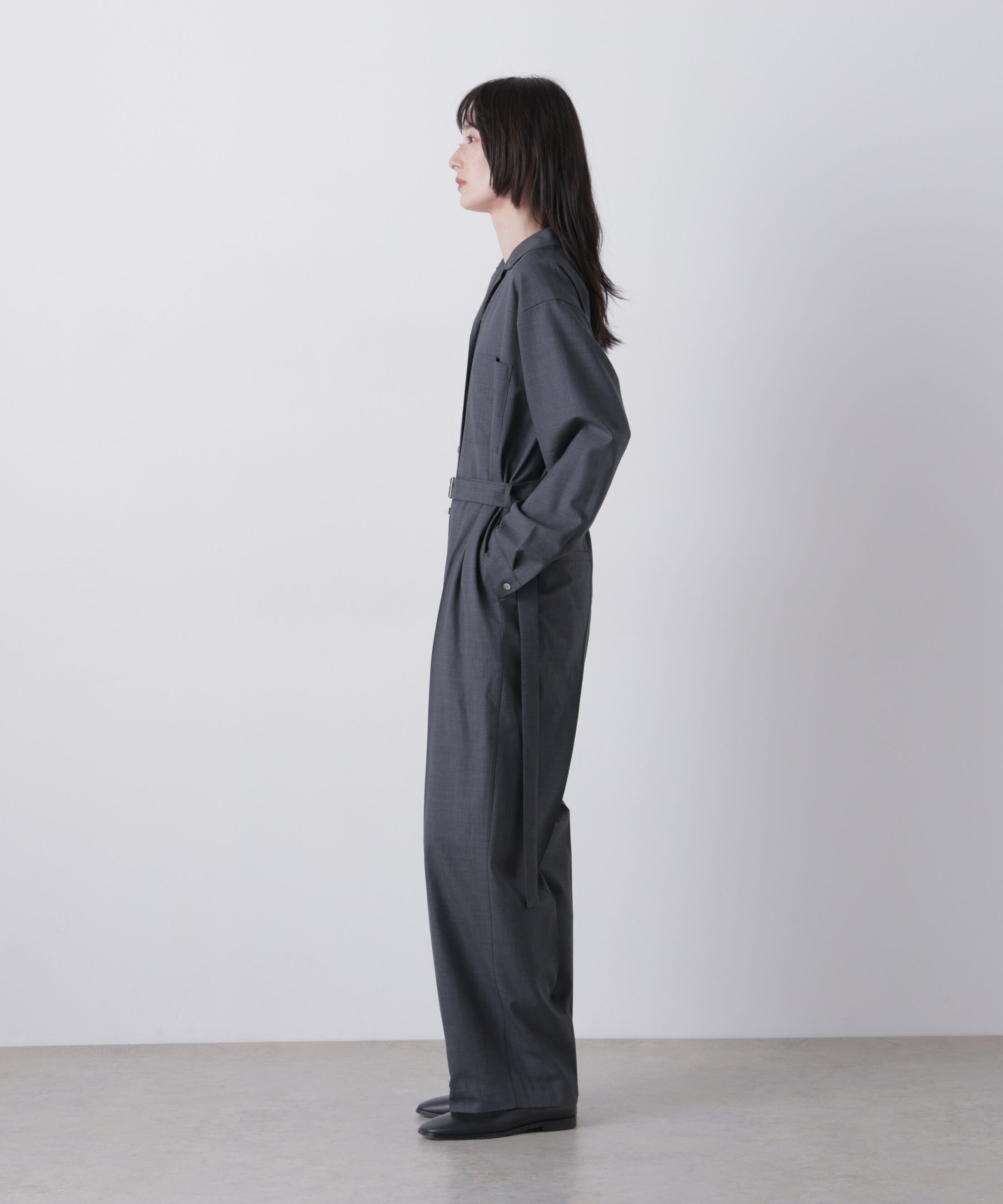 YLEVE 「YLEVE / SUPER 140&rsquo;s WOOL TROPICAL ALL-IN-ONE」|ワンピース|