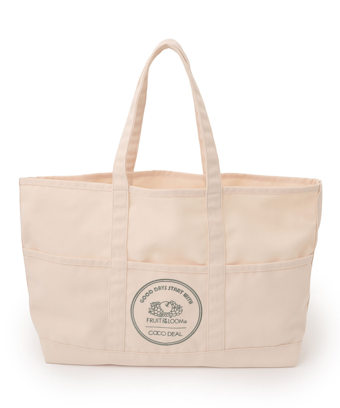 COCO DEAL「《COCO DEAL/FRUIT OF THE LOOM》ビッグトートバッグ」|トートバッグ|