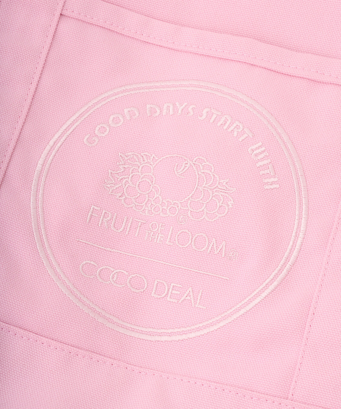 COCO DEAL「《COCO DEAL/FRUIT OF THE LOOM》ビッグトートバッグ」|トートバッグ|