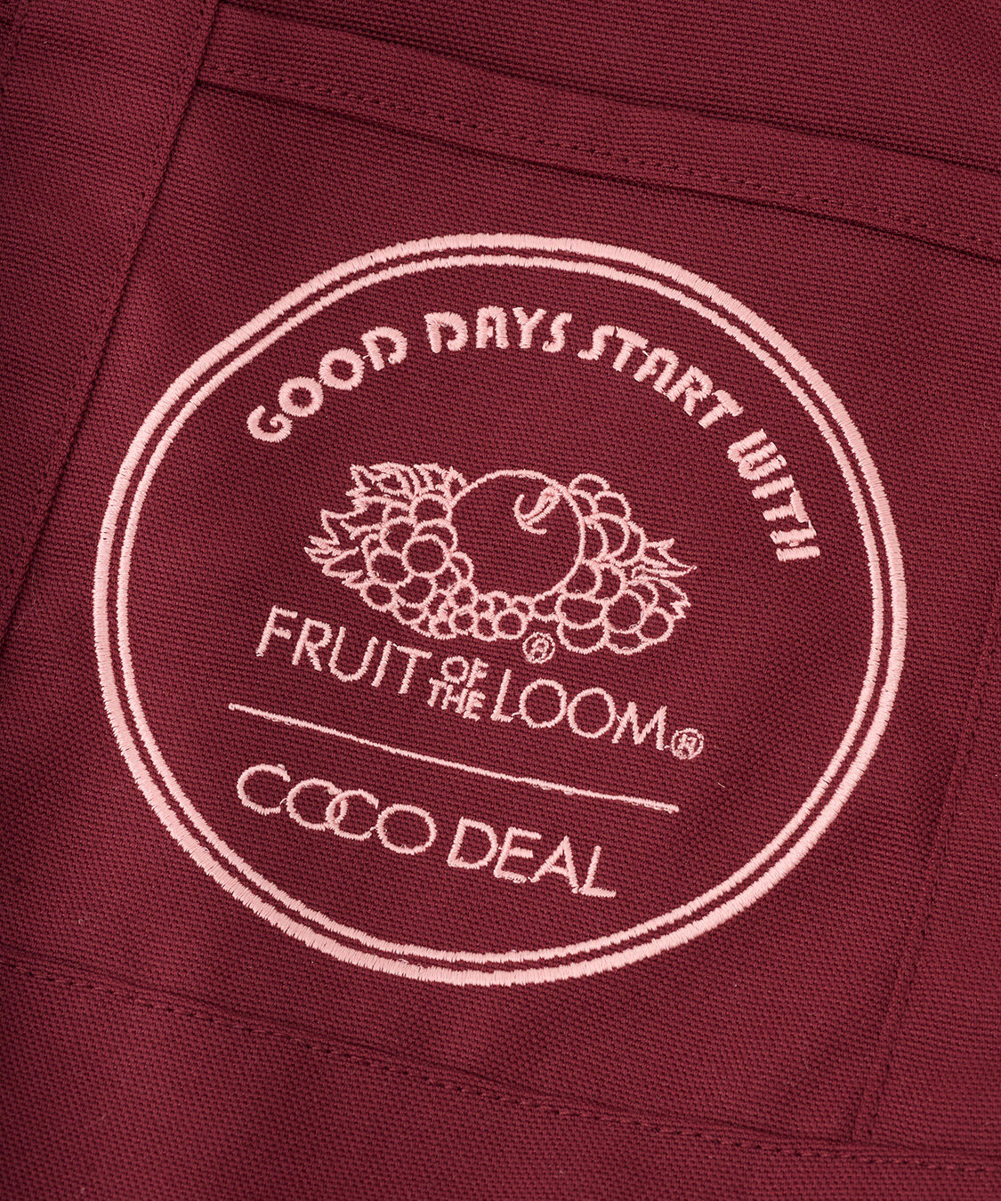 COCO DEAL「《COCO DEAL/FRUIT OF THE LOOM》ビッグトートバッグ」|トートバッグ|