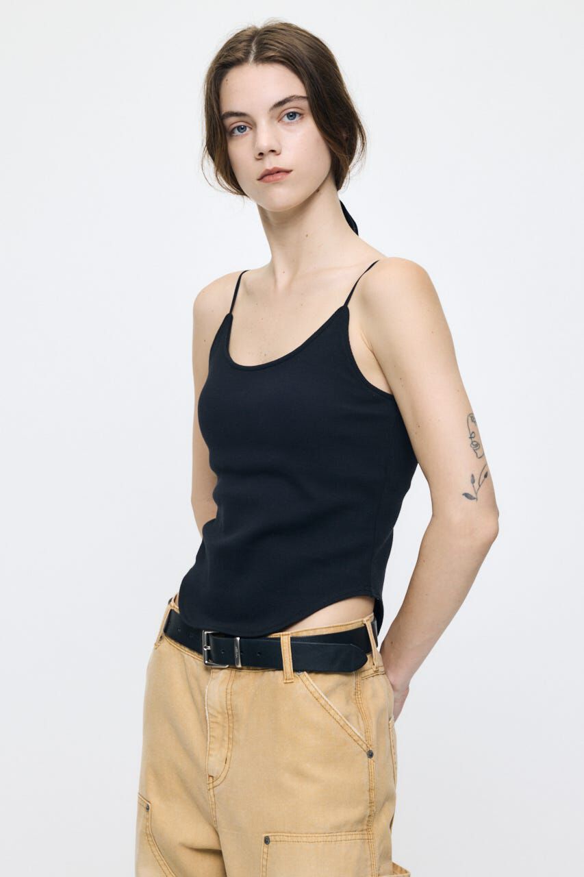 MOUSSY「BACK SCOOPキャミソール」|キャミソール|