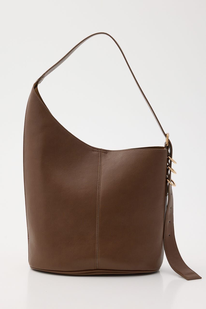 MOUSSY「ONE HANDLE BUCKET バッグ」|その他|BRN