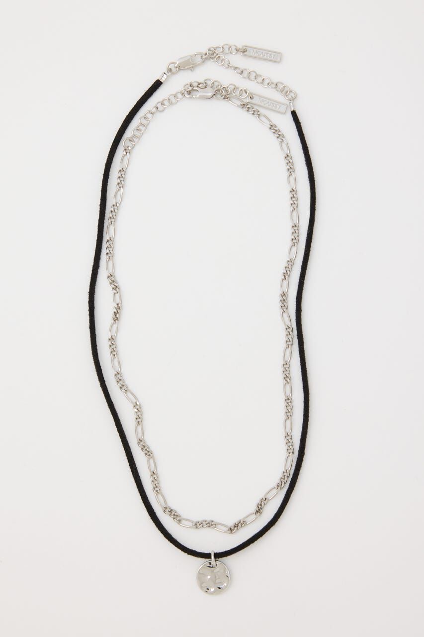 MOUSSY「F/SUEDE & CHAIN チョーカー」|ネックレス|