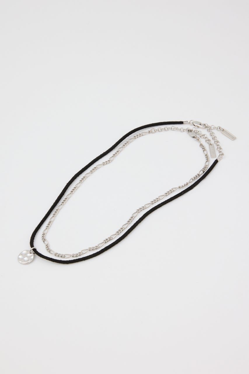 MOUSSY「F/SUEDE & CHAIN チョーカー」|ネックレス|