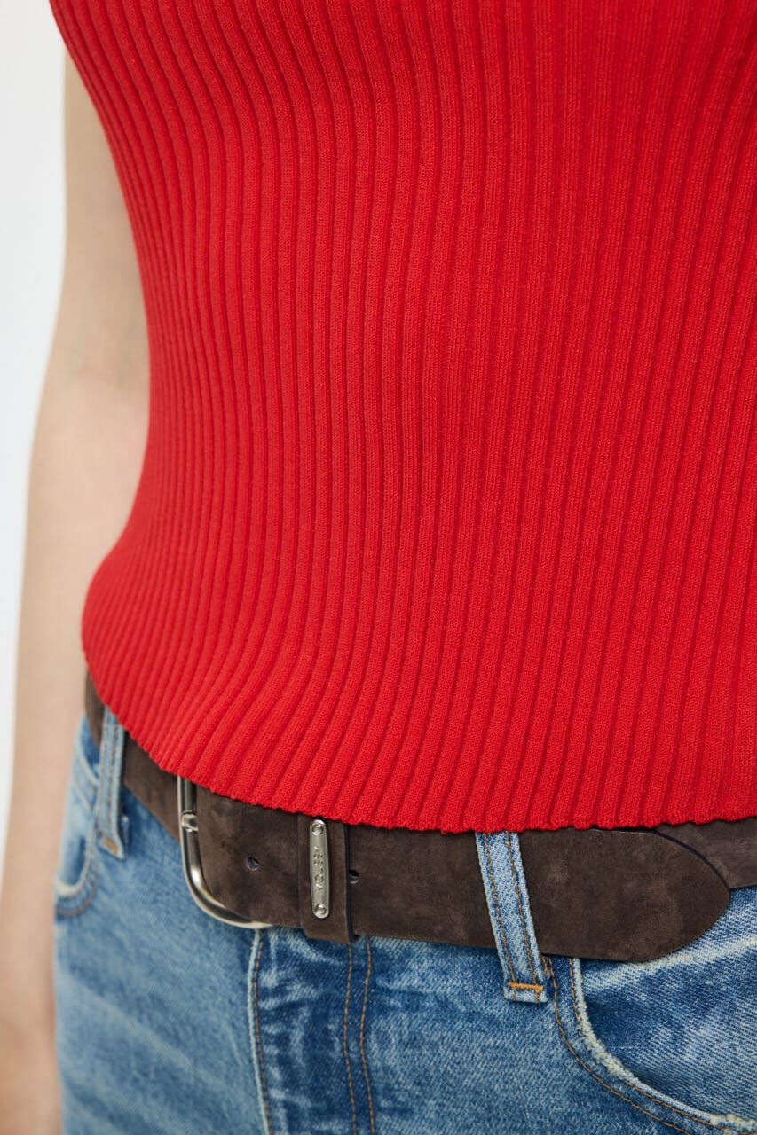 MOUSSY「BACKLESS KNIT キャミ」|キャミソール|