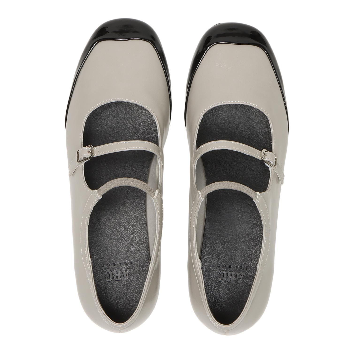 ABC SELECT「【ABC SELECT】2BELT TOE CAP FLAT」|パンプス|