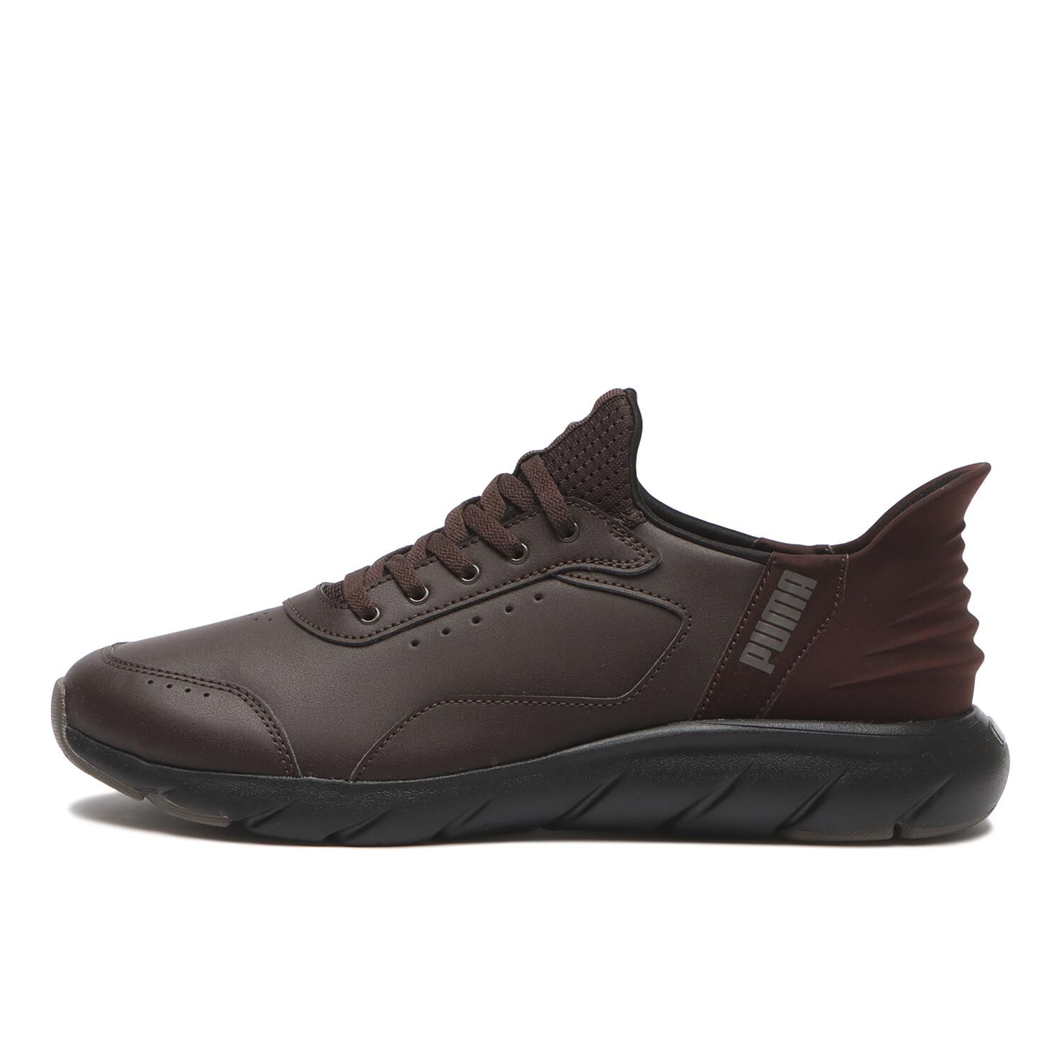 PUMA「【PUMA】SOFTRIDE FLEX LSL EASE IN WD」|スニーカー|ブラウン