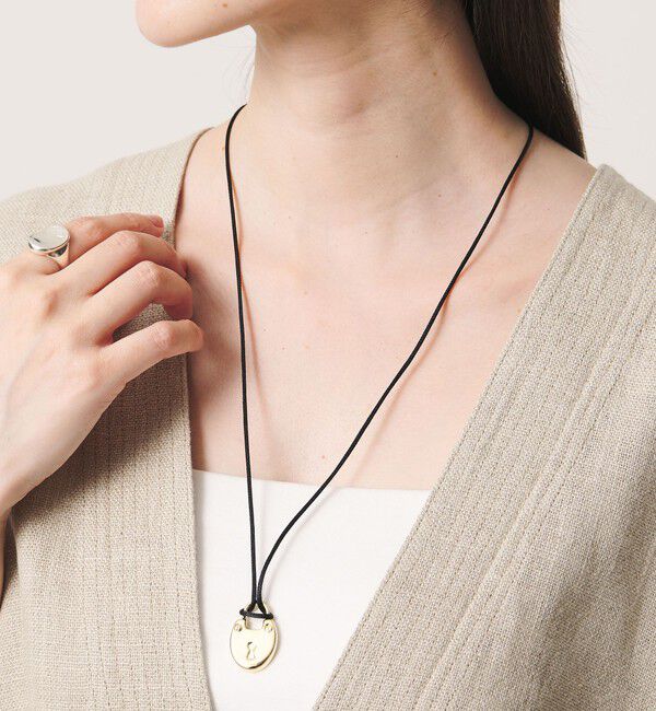 UNITED ARROWS「ロック コードネックレス」|ネックレス|