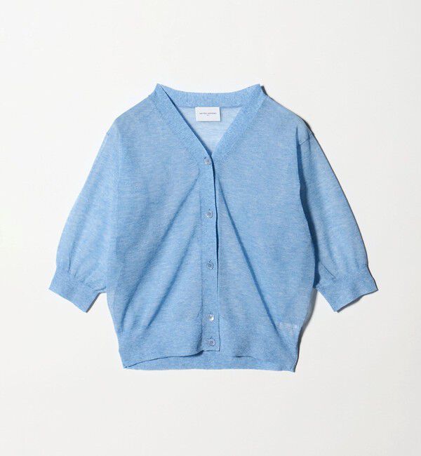 UNITED ARROWS「シアー Vネック カーディガン ‐ウォッシャブル‐」|カーディガン|