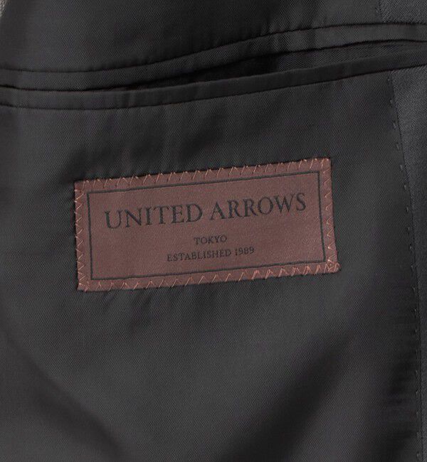 UNITED ARROWS「グリーン シャークスキン シングル 3ボタン スーツ MCーMODEL ヨコストレッチ」|スーツ|