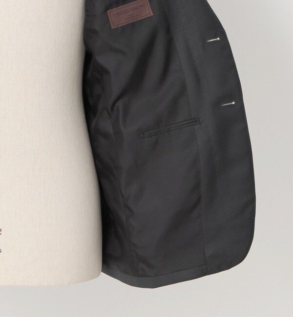 UNITED ARROWS「グリーン シャークスキン シングル 3ボタン スーツ MCーMODEL ヨコストレッチ」|スーツ|
