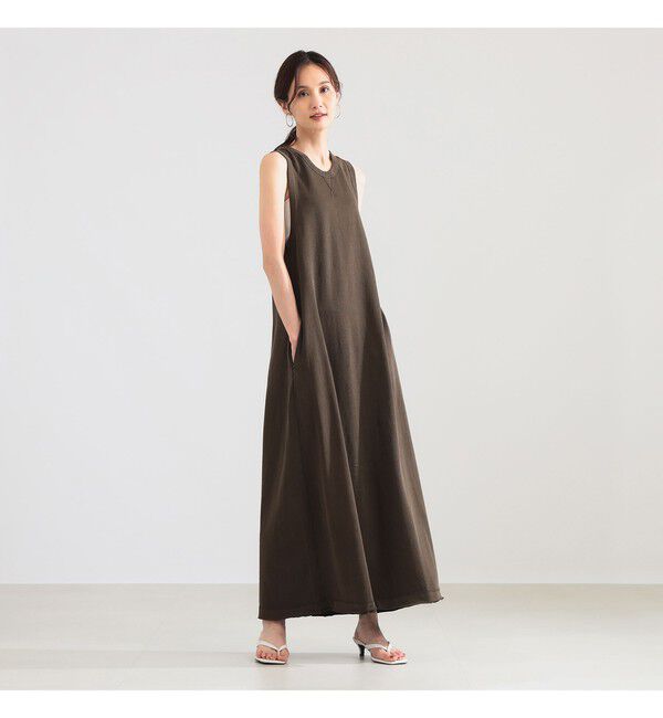 Demi-Luxe BEAMS 「ピグメント ダイ ワンピース」|ワンピース|