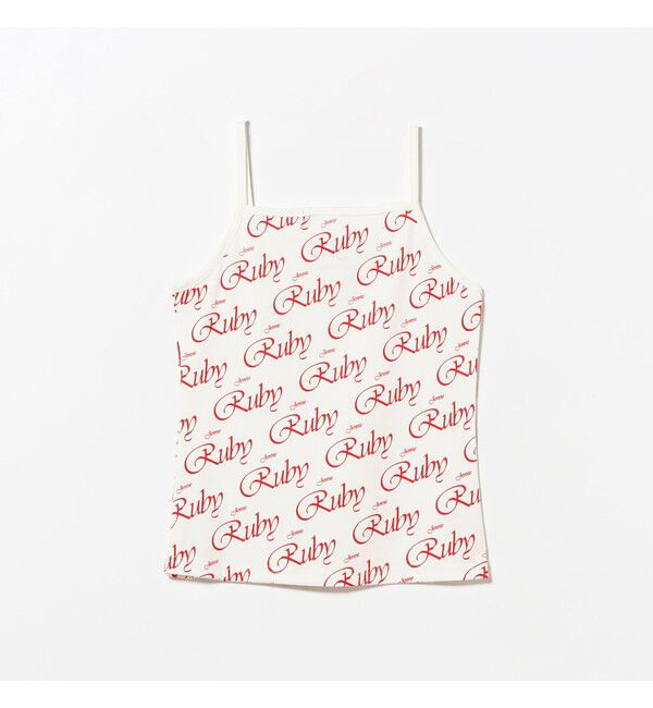 Ray BEAMS 「JENNIE / Logo Camisole」|Tシャツ・カットソー|