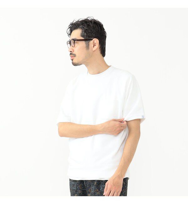 BEAMS PLUS「BEAMS PLUS｜【別注】LOOPWHEELER / Extra Light Short Sleeve Sweat」|スウェット・ジャージ|