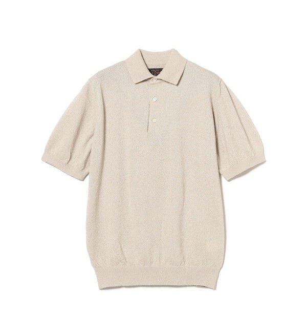 BEAMS PLUS「Knit Polo Boucle」|ポロシャツ|