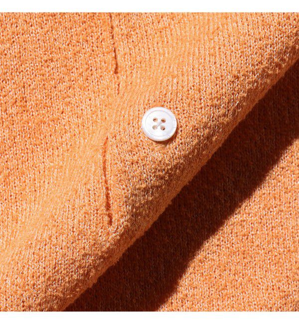 BEAMS PLUS「Knit Polo Boucle」|ポロシャツ|