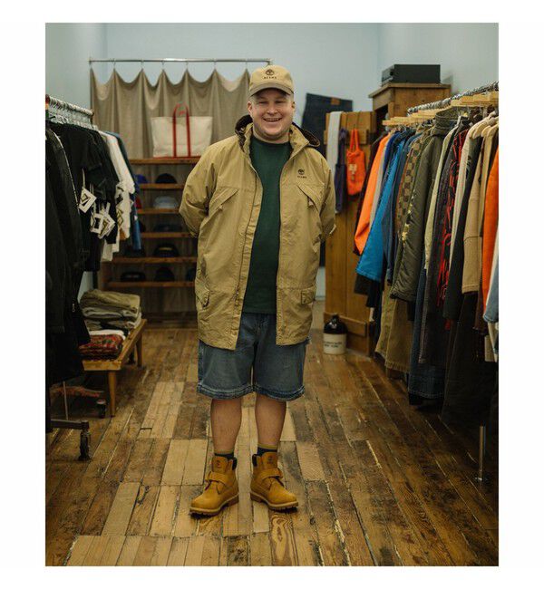 BEAMS「【別注】Timberland / Denim Pants」|デニム|