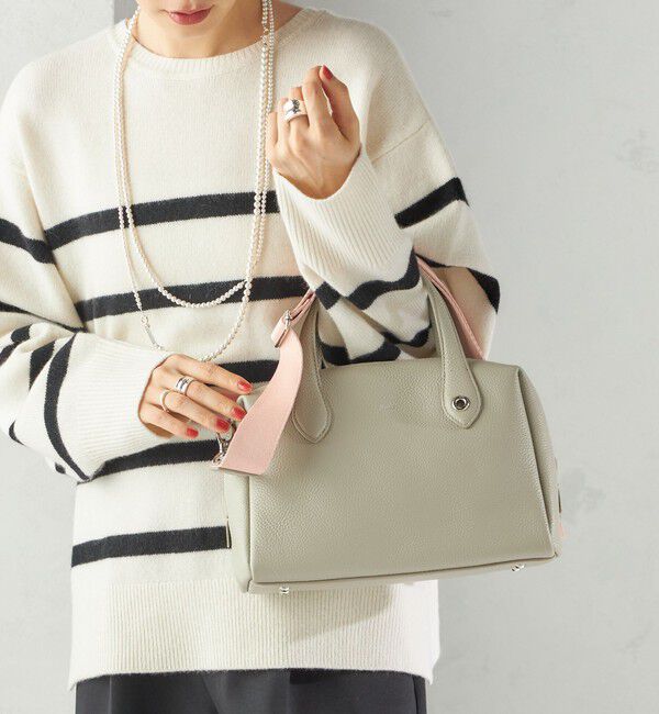 SHIPS for women「BEAURE: SQ TAPE BOSTON」|ボストンバッグ|