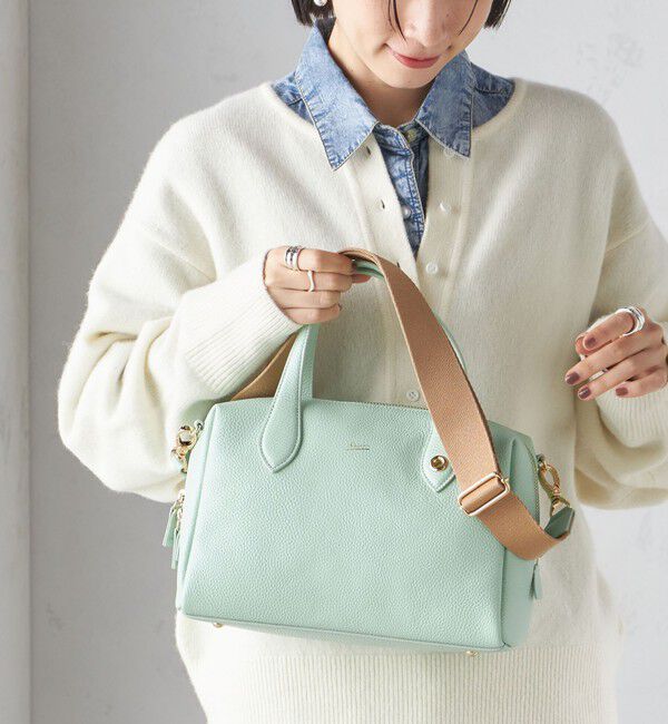 SHIPS for women「BEAURE: SQ TAPE BOSTON」|ボストンバッグ|