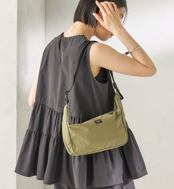 SHIPS for women「【SHIPS別注】STANDARD SUPPLY: トライアングル ショルダー」|ショルダー・メッセンジャー|ライトオリーブ