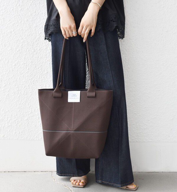SHIPS for women「《一部追加予約》【WEB限定】George Cinq: ORIGAMI BAG （M）」|トートバッグ|ブラウン