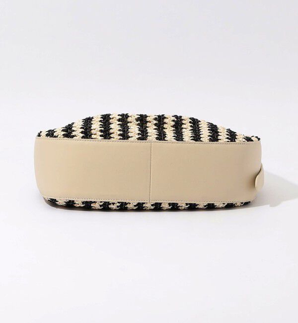 TOMORROWLAND GOODS「ATELIER TOMORROW BIKKIE STRIPE バッグ」|かごバッグ|