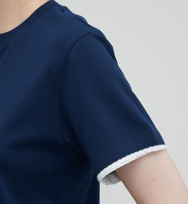 Edition「コットンレイヤードヘンリーTシャツ」|Tシャツ・カットソー|