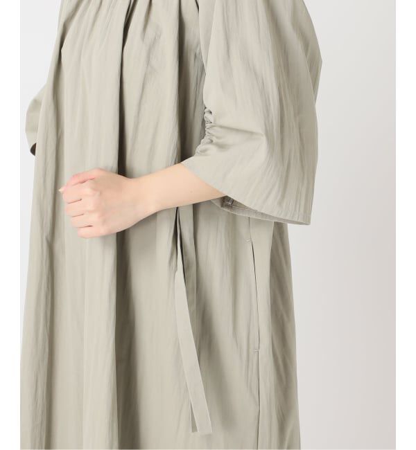  「GATHER SLEEVE DRESS：ワンピース」|ワンピース|