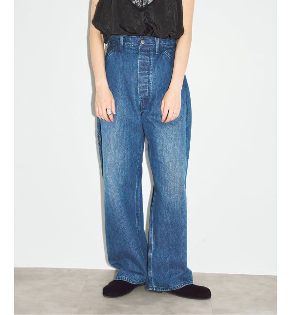  「LEE 別注 PAINTER PANTS：デニムパンツ」|デニム|ブルー A