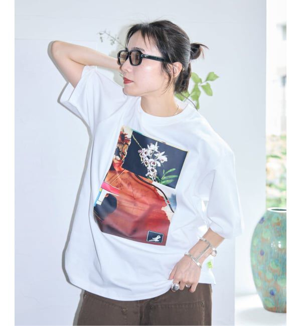  「LOOSE JOINTS NINJA LOVE FLOWERS' S/S Tシャツ」|Tシャツ・カットソー|