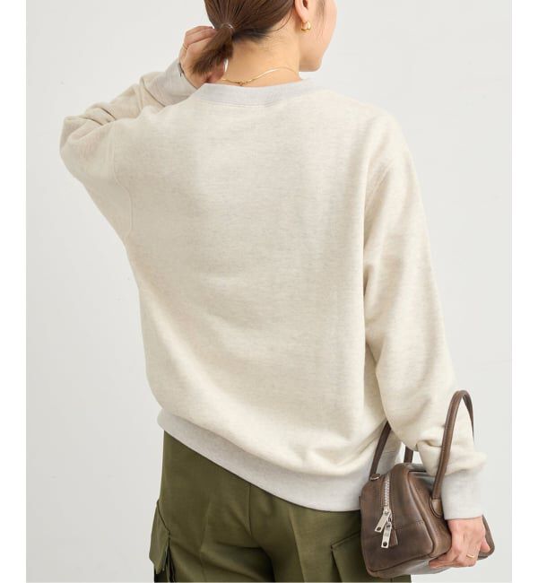 IENA「《追加2》LOOPWHEELER for IENA 別注 C/N SWEAT スウェット」|スウェット・ジャージ|