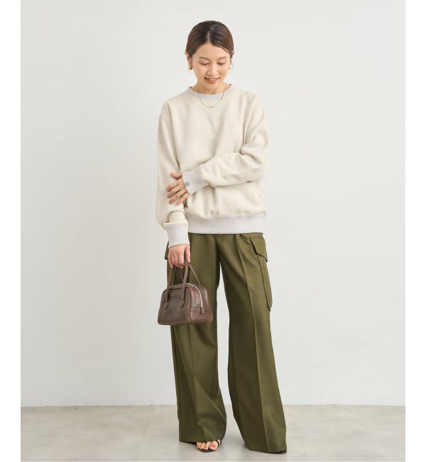 IENA「《追加2》LOOPWHEELER for IENA 別注 C/N SWEAT スウェット」|スウェット・ジャージ|