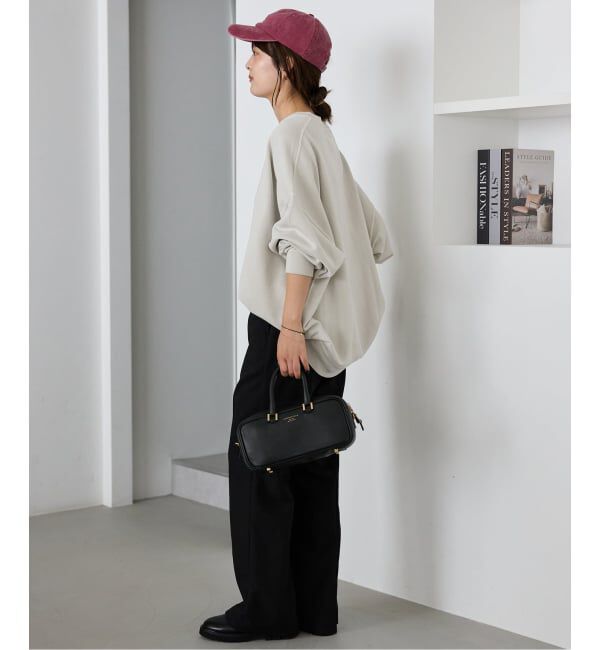 SLOBE IENA「《WEB限定/追加2》ビックシルエットピグメント裏毛プルオーバー」|スウェット・ジャージ|