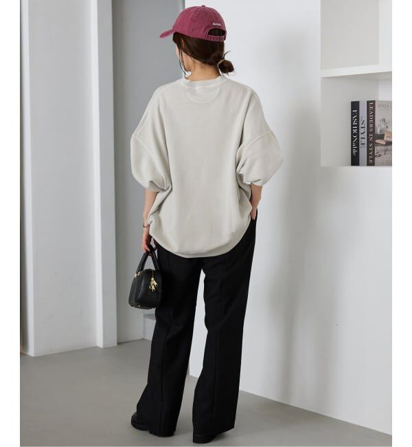 SLOBE IENA「《WEB限定/追加2》ビックシルエットピグメント裏毛プルオーバー」|スウェット・ジャージ|