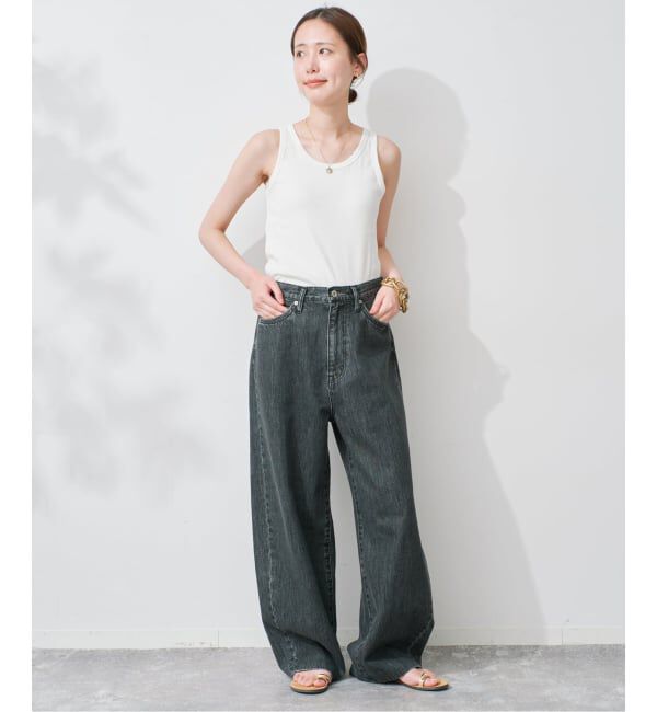 SLOBE IENA「《追加3》basic タンクトップ」|タンクトップ|